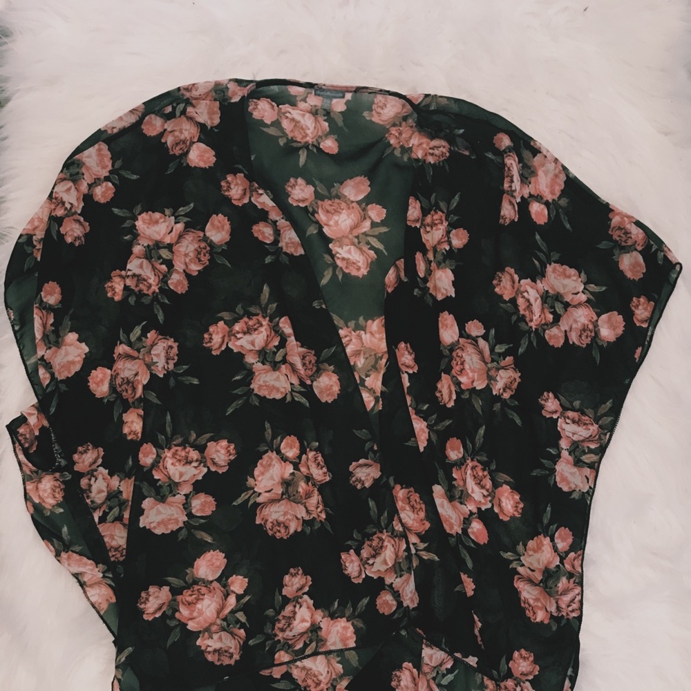 Sheer kimono